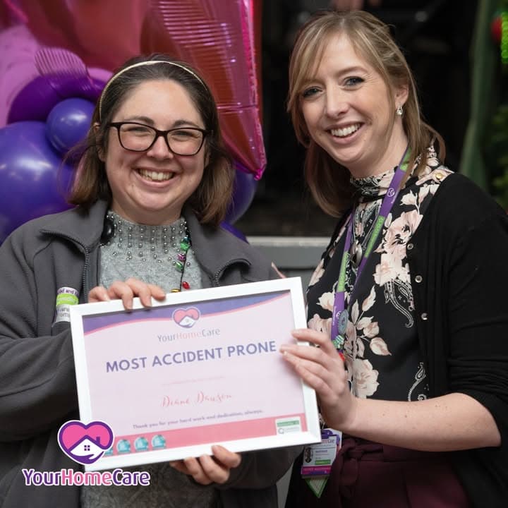 Diane, Most Accident Prone award winner