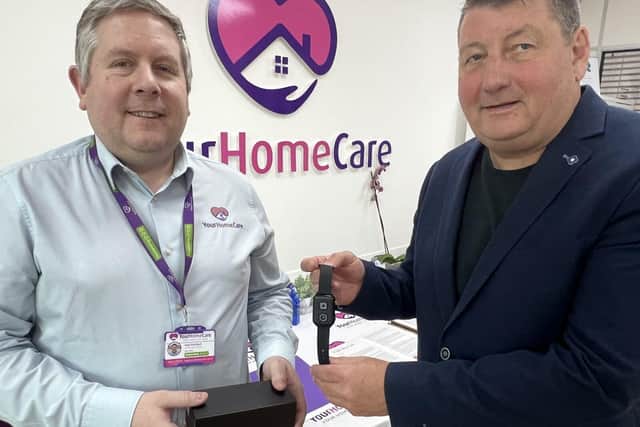 Call4Care wristbands, new to YourHomeCare