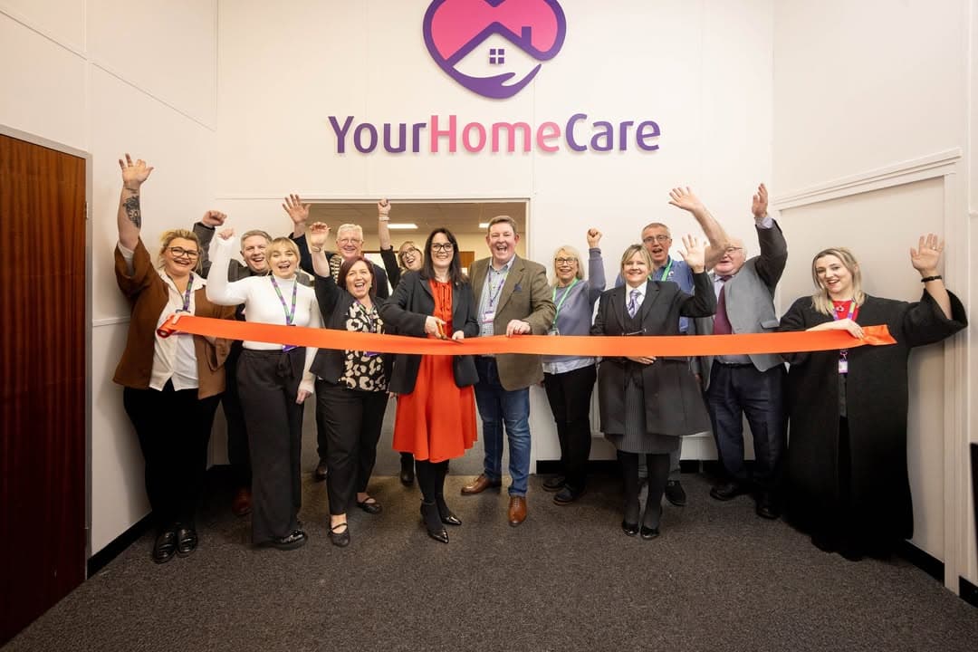 The official opening at Unicorn House, Ripley