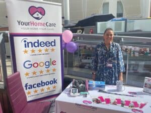 Aimee at Idlewells Shopping Centre