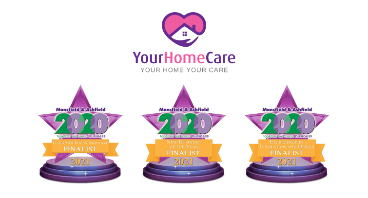 Your Home Care shortlisted for trio of awards