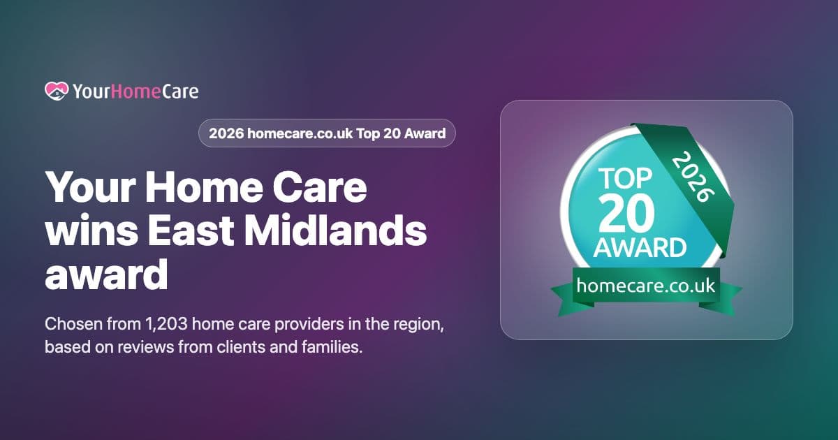 Top 20 Home Care Provider Award